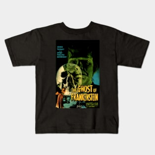 Classic Horror Movie Poster - Ghost of Frankenstein Kids T-Shirt